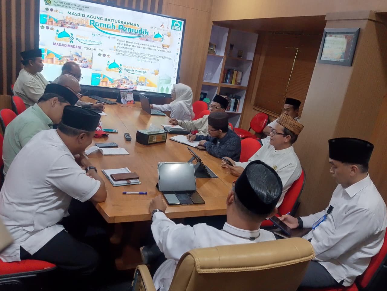 Rapat koordinasi Persiapan MRP di Ruang Rapat Sekab Banyuwangi